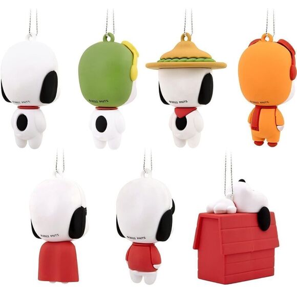 Hallmark Peanuts Snoopy Mystery Ornament Set of 2 NWT - Picture 4 of 7